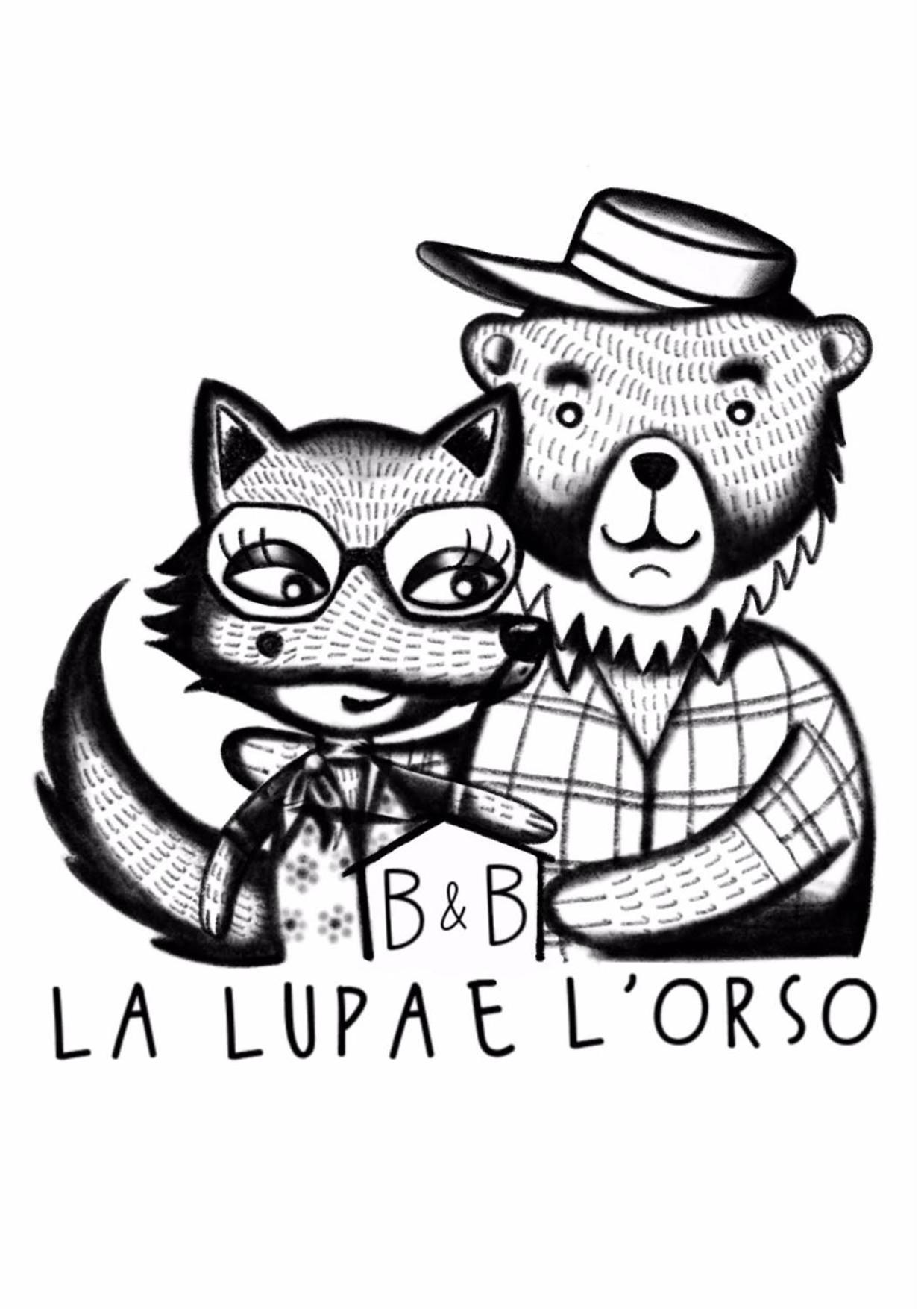 לינה וארוחת בוקר ברצ'טו La Lupa E L'Orso מראה חיצוני תמונה